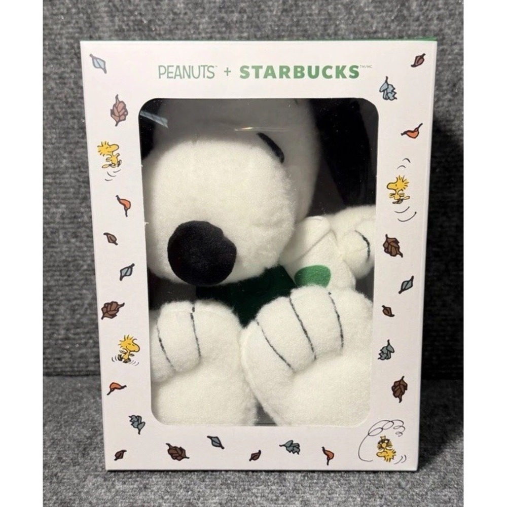 Starbucks x Peanuts Snoopy Barista Plush Limited Edition 2026 New In Box